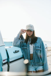 Easy Does It Hat — Sea Green / Off-White