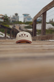 Easy Does It Hat — Brown / Off-White