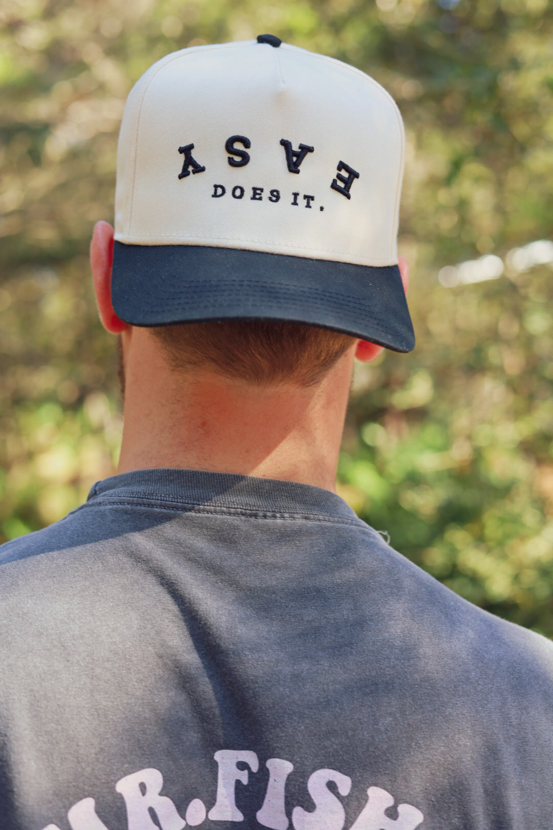Easy Does It Off-White – Wearables Black Pine — / Hat Company